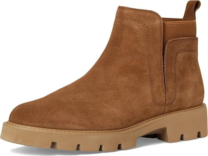 White Mountain Glassie Women's Boots Whiskey/Suede : 6 B - Medium, Leather/Rubber/Textile - Image 5
