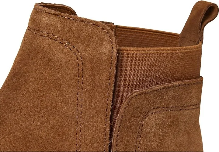 White Mountain Glassie Women's Boots Whiskey/Suede : 6 B - Medium, Leather/Rubber/Textile - Image 7