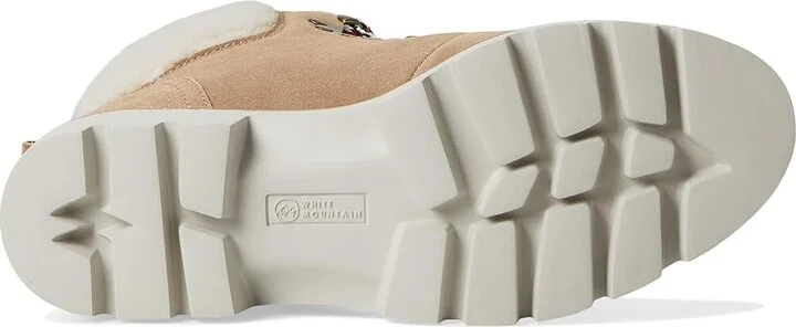 White Mountain Gloving Women's Boots Beachwood/Suede : 8 B - Medium, Leather - Image 3