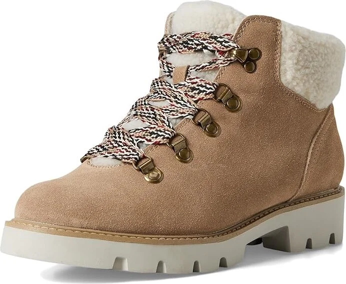 White Mountain Gloving Women's Boots Beachwood/Suede : 8 B - Medium, Leather - Image 5
