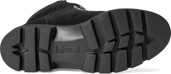 White Mountain Gloving Women's Boots Black/Suede : 8 B - Medium, Leather - Image 3