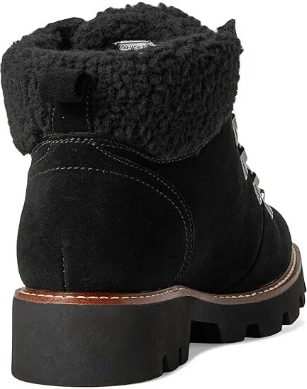 White Mountain Gloving Women's Boots Black/Suede : 8 B - Medium, Leather - Image 4