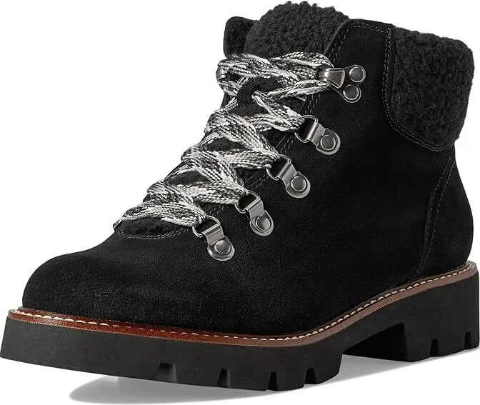 White Mountain Gloving Women's Boots Black/Suede : 8 B - Medium, Leather - Image 5