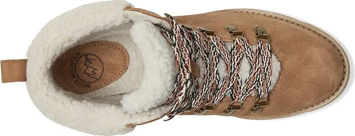 White Mountain Gloving Women's Boots Chestnut/Suede : 8 B - Medium, Leather - Image 2