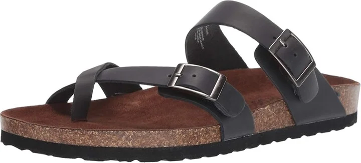 White Mountain Gracie Women's Shoes Black Leather : 6 M - Image 2