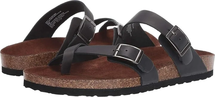 White Mountain Gracie Women's Shoes Black Leather : 6 M