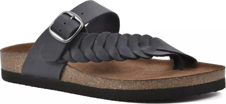 White Mountain Happier Wedge Sandal