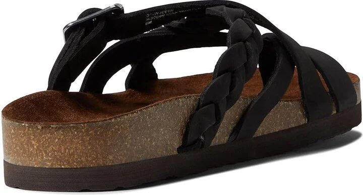 White Mountain Harrington Women's Shoes Black/Nubuck : 6 M, Leather/Suede - Image 4