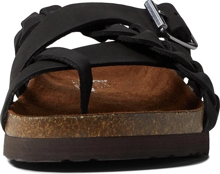 White Mountain Harrington Women's Shoes Black/Nubuck : 6 M, Leather/Suede - Image 5