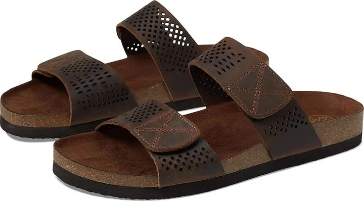 White Mountain Hawkbill Women's Sandals Brown/Leather : 6 M