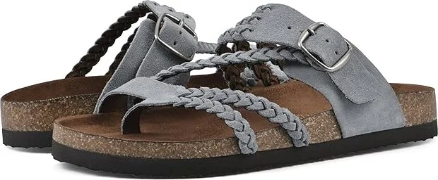 White Mountain Hayleigh Women's Shoes Blue Raspberry/Suede : 7 M, Leather