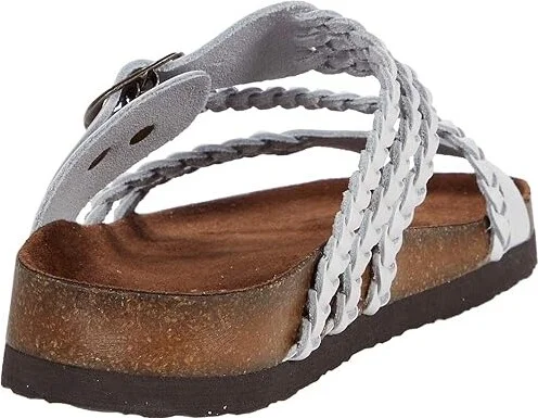 White Mountain Hayleigh Women's Shoes White/Leather : 6 M - Image 4