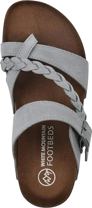 White Mountain Hazy Women's Shoes Blue Raspberry/Suede : 9 M, Leather - Image 2