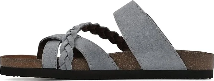 White Mountain Hazy Women's Shoes Blue Raspberry/Suede : 9 M, Leather - Image 5