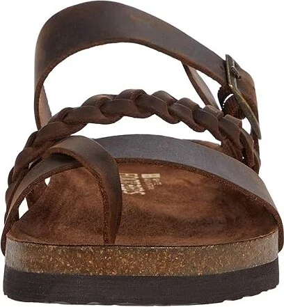 White Mountain Hazy Women's Shoes Brown/Leather : 6 M - Image 5