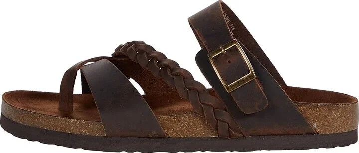 White Mountain Hazy Women's Shoes Brown/Leather : 6 M - Image 6