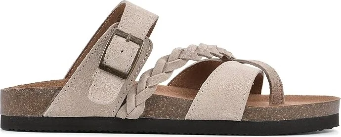 White Mountain Hazy Women's Shoes Sandal Wood : 6 M, Leather - Image 6