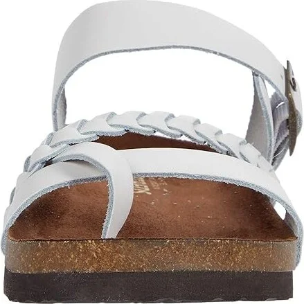 White Mountain Hazy Women's Shoes White/Leather : 7 M - Image 5