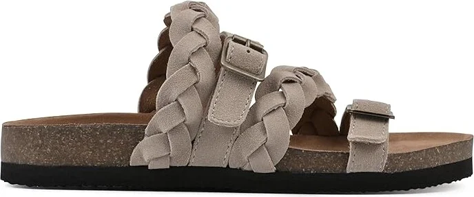 White Mountain Holland Women's Shoes Sandal Wood/Suede : 6 M, Leather - Image 6