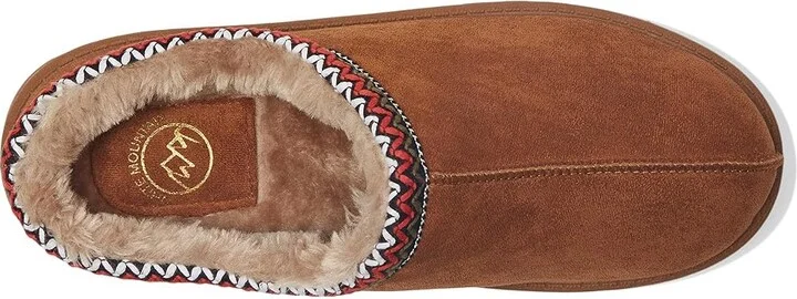 White Mountain Icebin Women's Slippers Black/Fabric : 7 B - Medium, Faux Fur/Polyester - Image 8