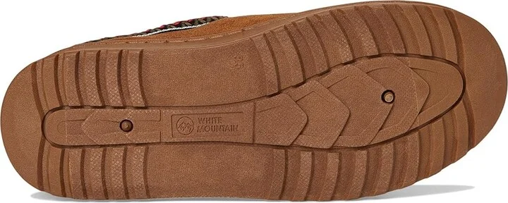 White Mountain Icebin Women's Slippers Black/Fabric : 7 B - Medium, Faux Fur/Polyester - Image 9