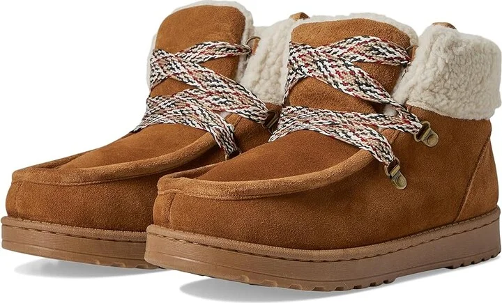 White Mountain Icebox Women's Boots Whiskey/Suede : 9 B - Medium, Leather