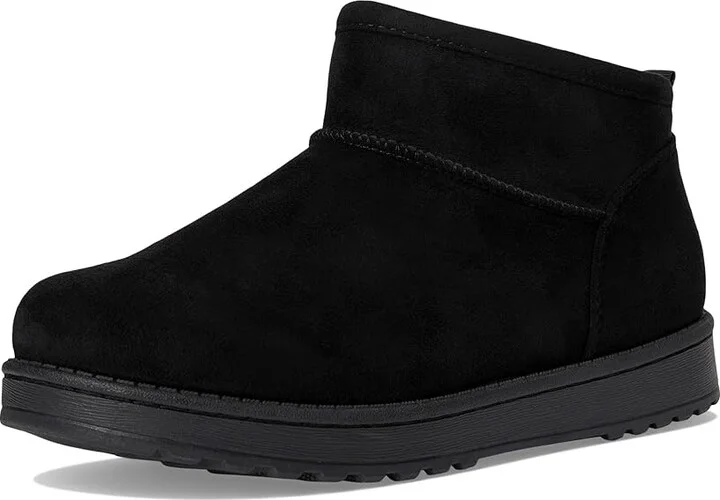 White Mountain Inspa Women's Boots Black : 9 B - Medium, Shearling/Suede - Image 5