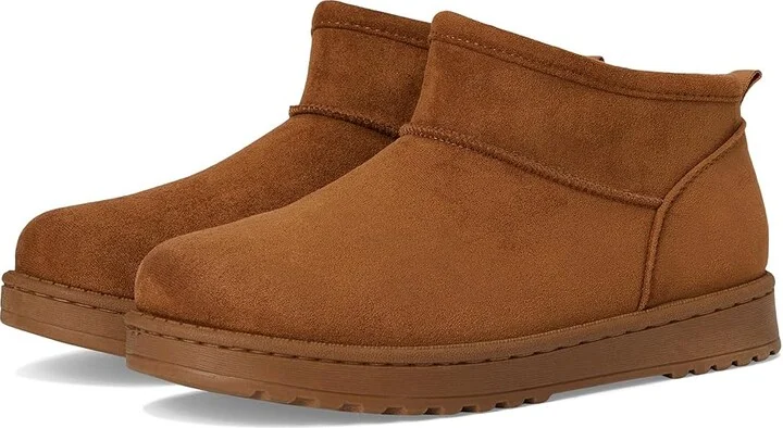 White Mountain Inspa Women's Boots Chestnut : 6 B - Medium, Shearling/Suede
