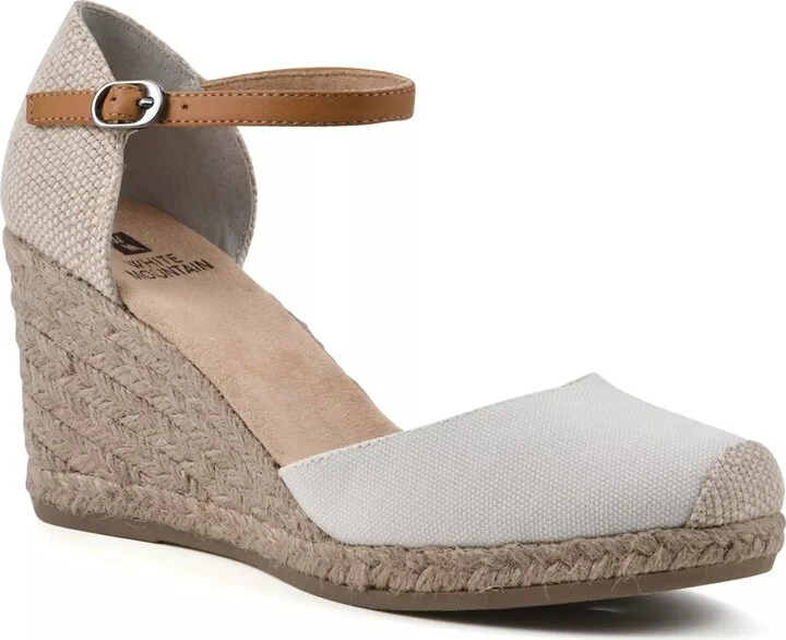 White Mountain Mamba Wedge Sandal