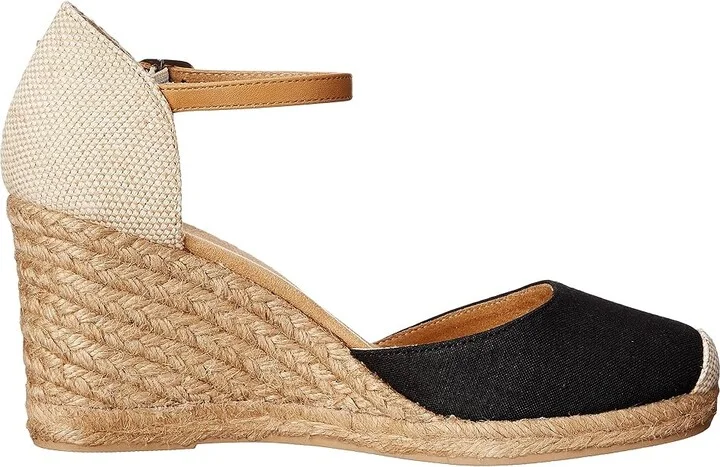 White Mountain Mamba Women's Wedge Shoes Black : 7.5 B - Medium, Textile - Image 8