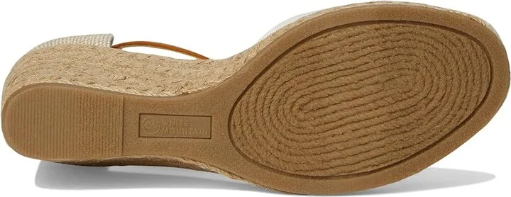 White Mountain Mamba Women's Wedge Shoes Natural/Fabric : 6.5 B - Medium, Textile - Image 4