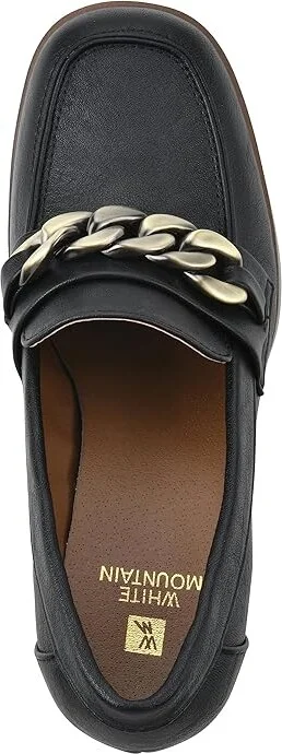 White Mountain Manning Women's Shoes Black : 7.5 M, Leather - Image 2