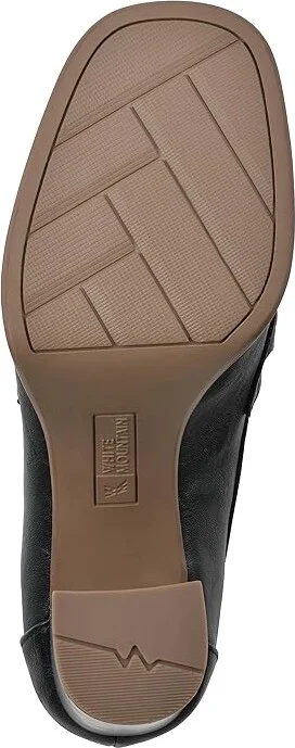 White Mountain Manning Women's Shoes Black : 7.5 M, Leather - Image 3
