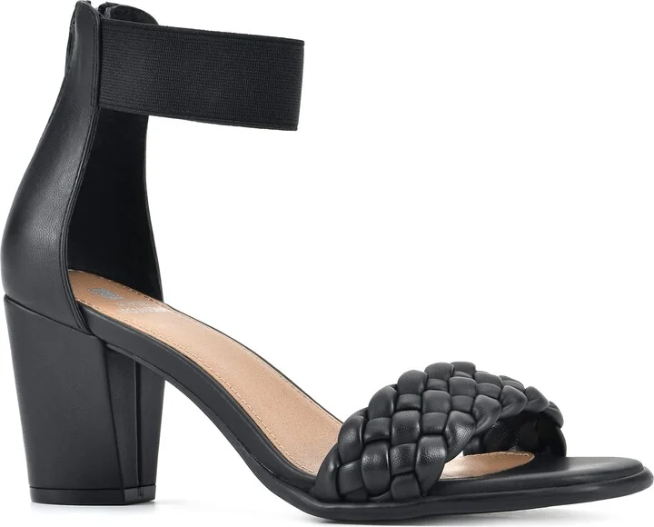 WHITE MOUNTAIN Shoes Backer Women's Heel Sandal