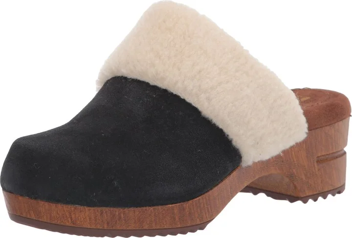 Black/Suede W/Faux Fur