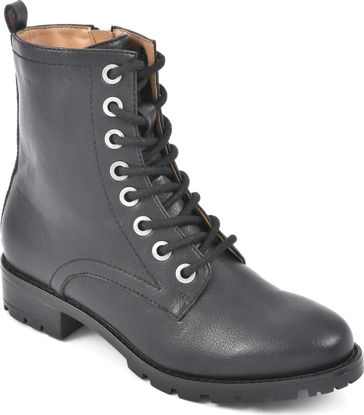 WHITE MOUNTAIN Shoes Danvers Women's Lace-up Combat Bootie