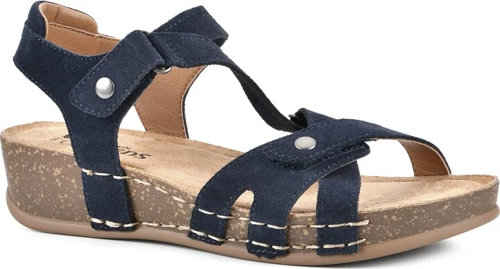 Navy/Suede