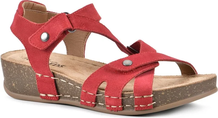 Red/Suede