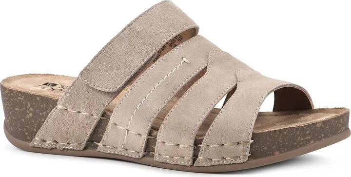 WHITE MOUNTAIN Shoes Fame Women's Slide Sandal