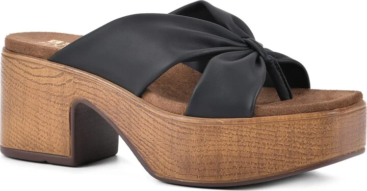 WHITE MOUNTAIN Shoes Glamming Women's Platform Sandal
