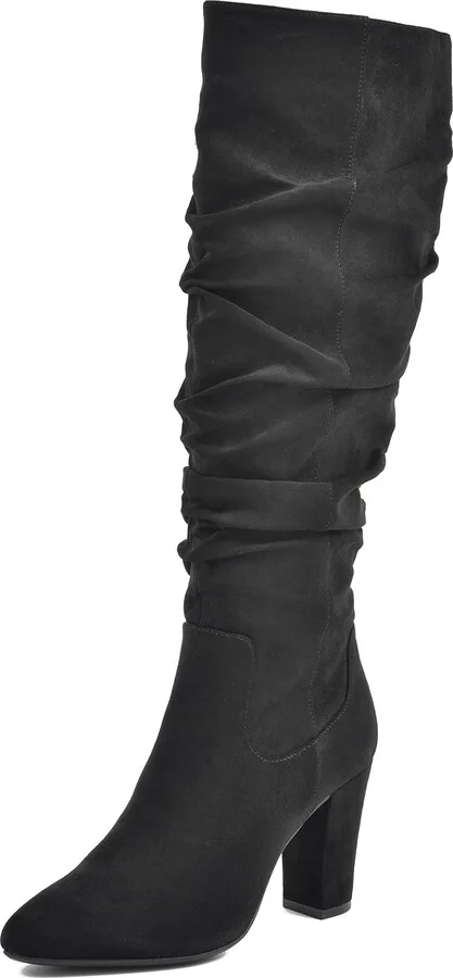 Black/Suedette