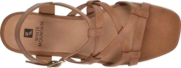 White Mountain Swayze Women's Shoes Dark Tan : 9 M, Synthetic - Image 2