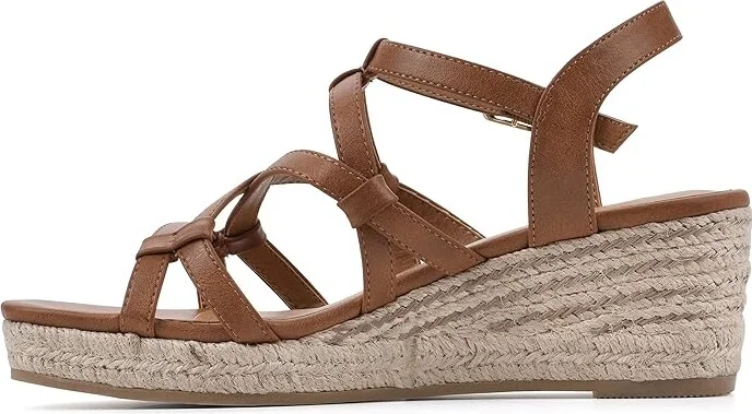 White Mountain Swayze Women's Shoes Dark Tan : 9 M, Synthetic - Image 5