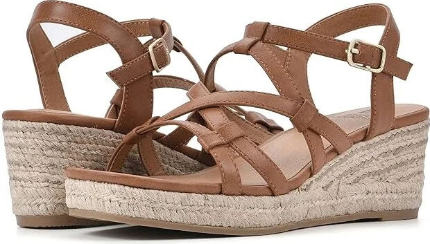White Mountain Swayze Women's Shoes Dark Tan : 9 M, Synthetic