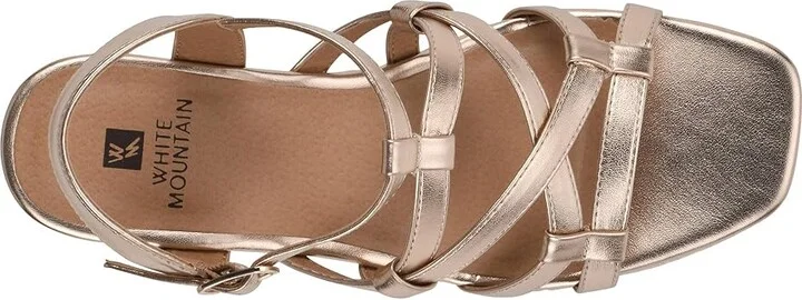 White Mountain Swayze Women's Shoes Rose Gold : 6 M, Synthetic - Image 2