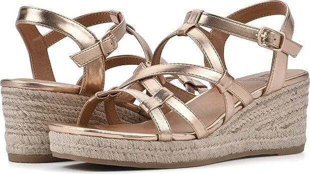 White Mountain Swayze Women's Shoes Rose Gold : 6 M, Synthetic