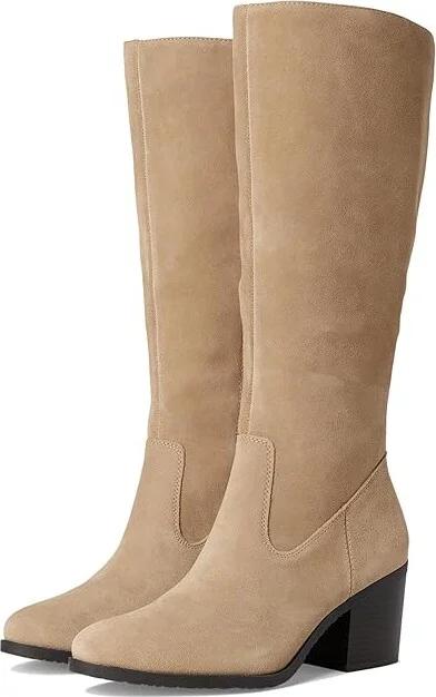 White Mountain Tater Women's Boots Beachwood/Suede : 9.5 B - Medium, Leather/Textile