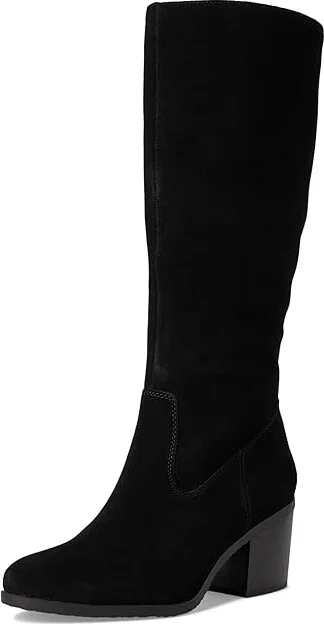 White Mountain Tater Women's Boots Black/Suede : 10 B - Medium, Leather/Textile - Image 5