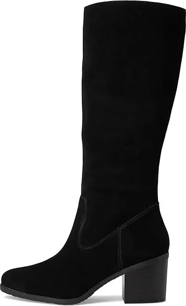White Mountain Tater Women's Boots Black/Suede : 10 B - Medium, Leather/Textile - Image 6