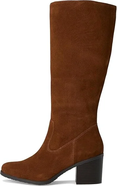 White Mountain Tater Women's Boots Hazel/Suede : 7 B - Medium, Leather/Textile - Image 6